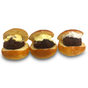 あんホイップバター・あん生クリーム・あんラムレーズン