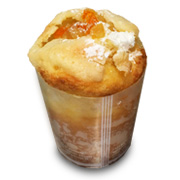 オレンジのニューヨークチーズケーキ