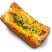 たっぷりきのことチーズデニッシュ