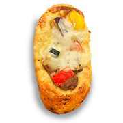 夏野菜の辛口カレーパン