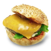 ピリ辛チーズバーガー
