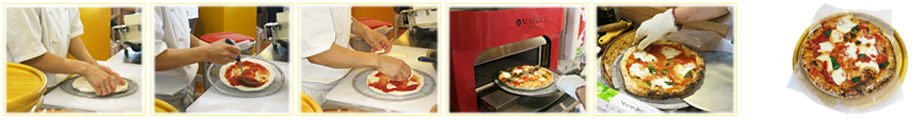 PIZZAができるまで